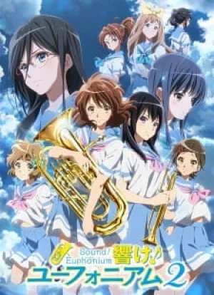 Вышла 2 серия аниме «Звучи, эуфониум! 2»